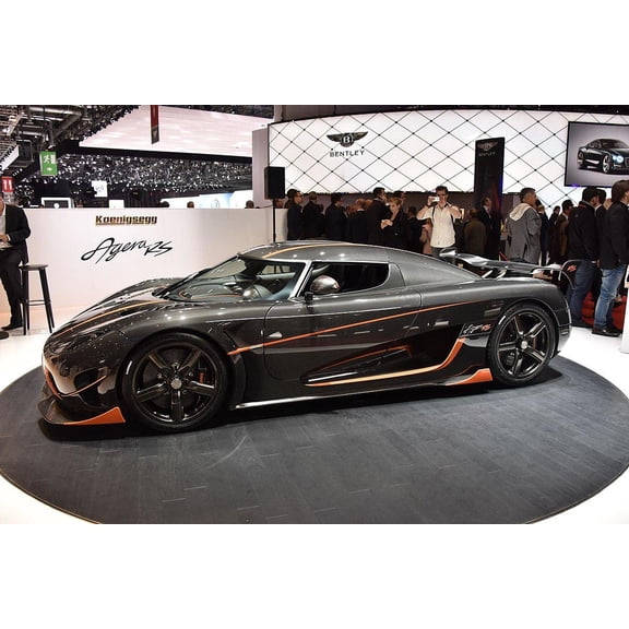 Wall Art Impressions 16"x11" Photographic Quality Poster: Koenigsegg Agera RS [Photo Paper]
