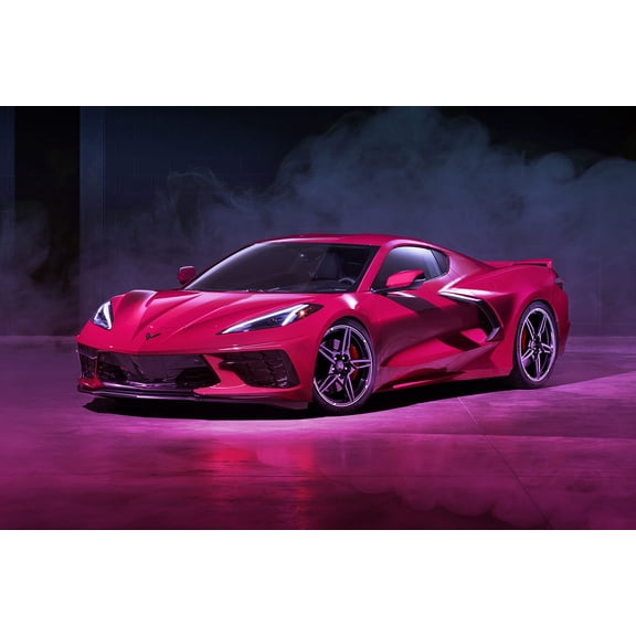 Wall Art Impressions 16x24in Chevrolet Corvette Stingray Stunner 2020 Photo Print Poster
