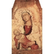 Wall Art Impressions 21x38in Photographic Quality Poster Simone Martini nartini madonna