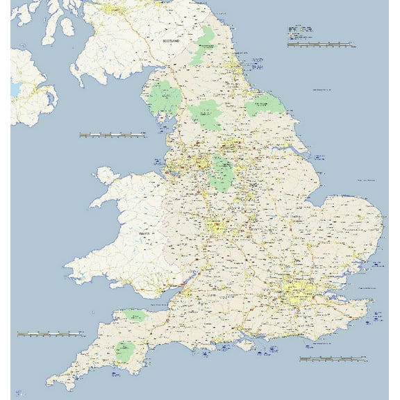 Wall Art Impressions 24"x25" Laminated Poster :: Resource Map - eurocycle