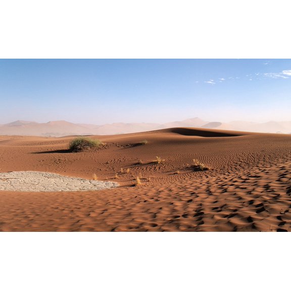 Wall Art Impressions 24x14in Coated Paper Dune ripples Namib-Naukluft National Park Dead Vlei and Sossusvlei