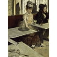 thumbnail image 1 of Wall Art Impressions 24x32in Photo Paper Edgar Degas - In a Cafe, 1 of 1