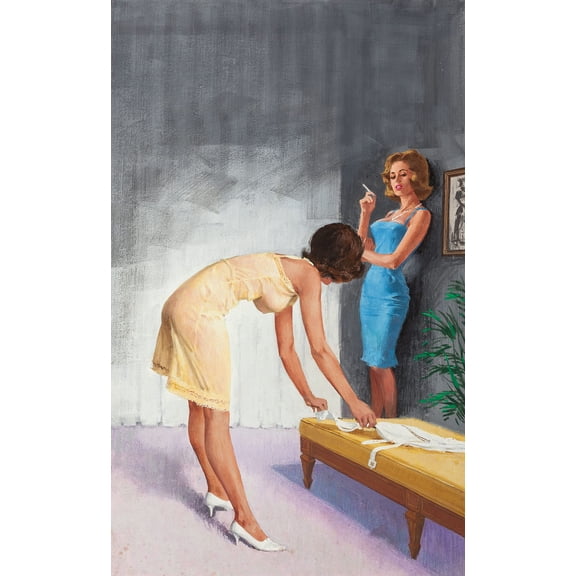 Wall Art Impressions 24x39in Photo Paper The Sisterhood by Sheldon Lord Paperback cover reproduction 1963