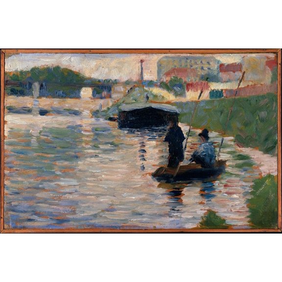 Wall Art Impressions 36x24in Fine Art Quality Poster Georges Seurat - Jackie Got Art January 2012