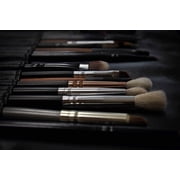 Wall Art Impressions 36x24in Photographic Print Poster Makeup Beauty Muah Brush Cosmetics Eyeshadow