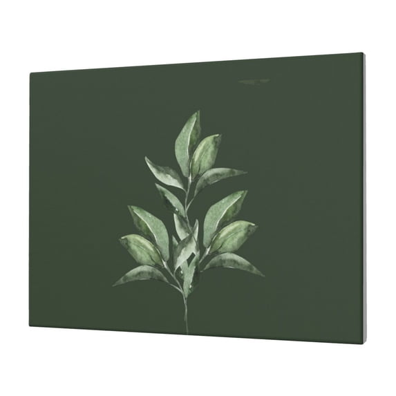 Wall Art Leaves Picture Canvas Wall Art Print Paintings Modern Artwork For Living Room Wall Decor And Home Décor Framed Ready To Hang-12×16 In