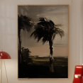 thumbnail image 1 of Wall Art, Palm Tree Sunset Print, Modern Tropical Landscape, Neutral Beach House Decor, Coastal Wall Art For Bedroom, Office Or Entryway Wall Art, Modern Wall Decor For Living Room, 24x36 UNFRAMED, 1 of 2