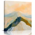 thumbnail image 1 of Wall Art Prints, Mountain Framed Canvas Prints for Bedroom Living Room Bathroom Office, Farmhouse Vintage Abstract Natural Scenery Gallery Wrap Wall Art Poster for Gifts Home Decor 12"x12", 1 of 9