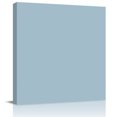 thumbnail image 1 of Wall Art Prints, Sky Blue Framed Canvas Prints for Bedroom Living Room Bathroom Office, Modern Pure Winter Sky Blue Gallery Wrap Wall Art Poster for Gifts Home Decor 28"x28", 1 of 9