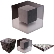 Wall Art That Reshapes Reality, 3D Stereoscopic Cube Sticker, 3D Wall Art Illusion Corner Wall Decal for Living Room, Office, Gallery Space, Modern Home Decor