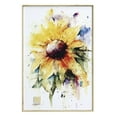 thumbnail image 1 of Wall Art Watercolor Floral Print On Board - 8 1/4" X 12 1/4" - Sunflower, 1 of 1