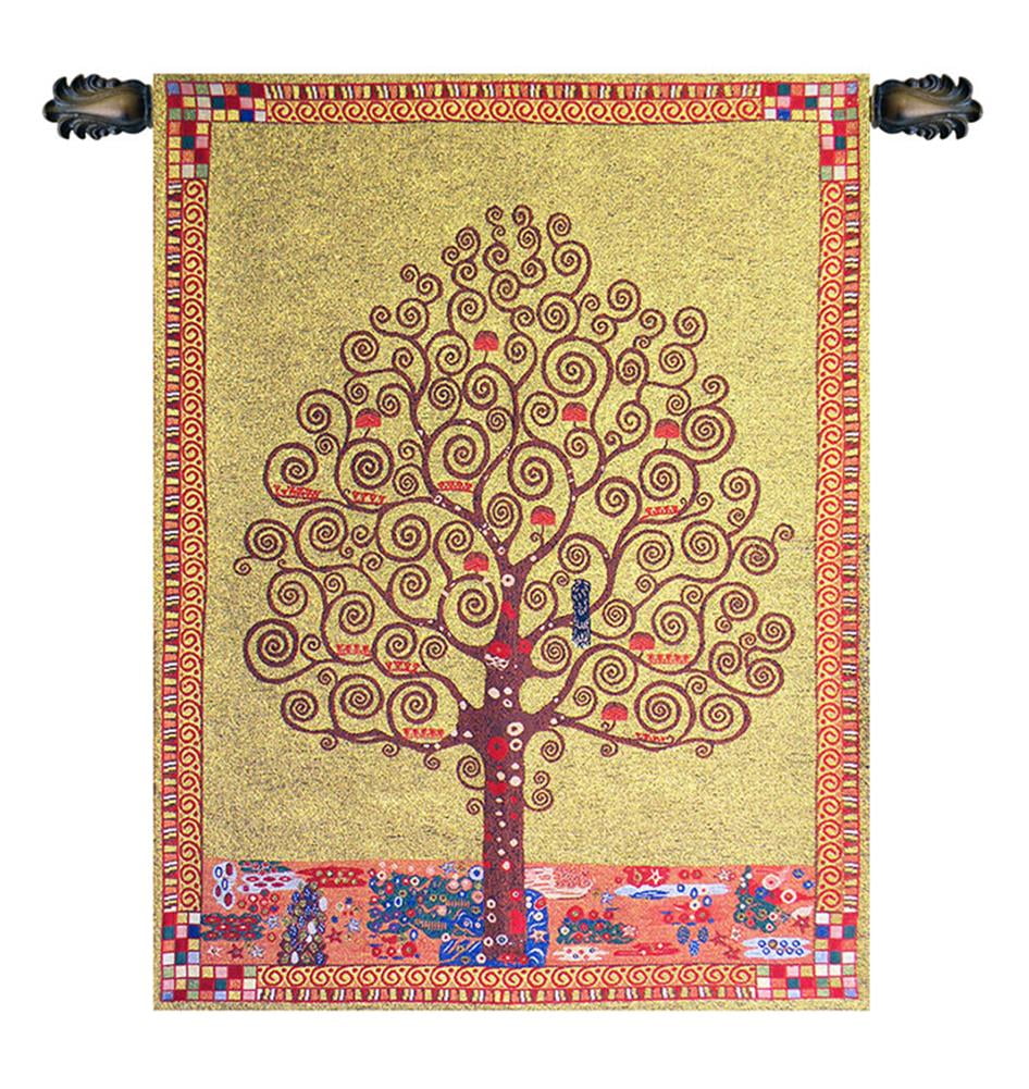 Klimt tree of life tapestry hotsell
