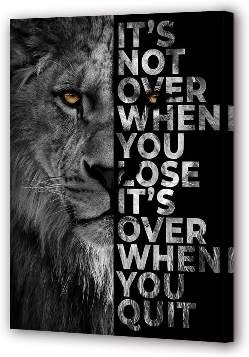 Wall Art WorkCreative Inspirational Canvas Prints, Painting Printing