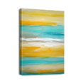 thumbnail image 1 of Wall Art for Sea-Lake Enthusiast - 12x16 inch Abstract Modern Blue Ocean Canvas Print for Home Décor, 1 of 7
