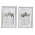 thumbnail image 1 of Wall Art with Painted Forest and Acrylic Frame, Set of 2,Silver and Gray, 1 of 5