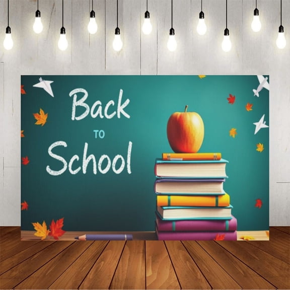 Wall Background Festival Party Decoration Activity Photo Booth Backdrop Props Back Tp School Classroom (2) 5x3 ft