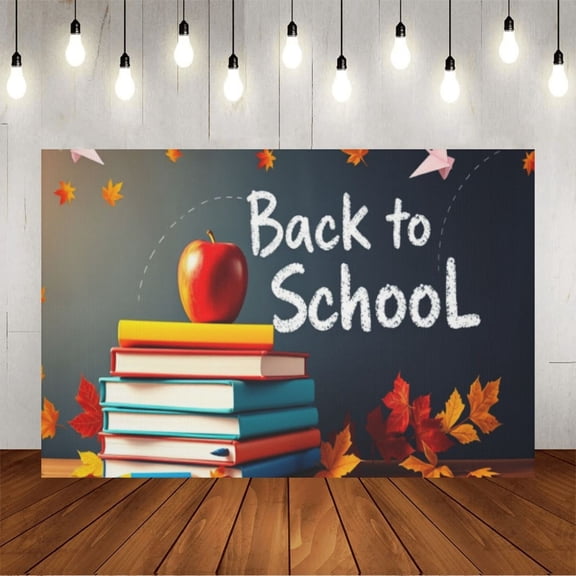 Wall Background Festival Party Decoration Activity Photo Booth Backdrop Props Back Tp School Classroom (3) 6x4 ft