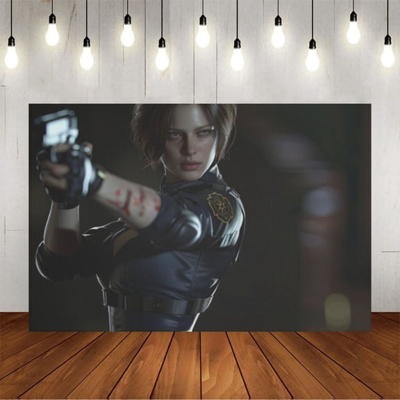 Wall Background Festival Party Decoration Activity Photo Booth Backdrop Props Female Agent 5x3 ft