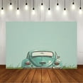 thumbnail image 1 of Wall Background Festival Party Decoration Activity Photo Booth Backdrop Props Hand Drawing Car Spring Grass 6x4 ft, 1 of 4