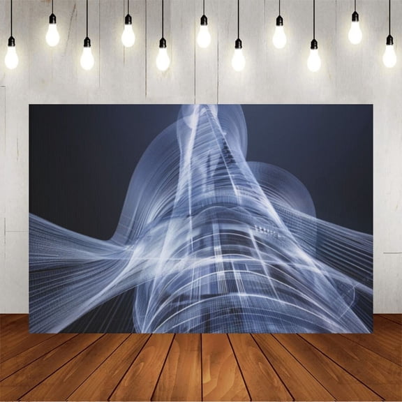 Wall Background Festival Party Decoration Activity Photo Booth Backdrop Props SHANGHAI Hologram (3) 6x4 ft