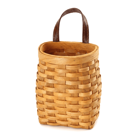 Wall Baskets,Handmade Wood Shavings Storage Baskets, Flower and Plant Containers, Gourmet Storage Baskets, and Woven Wall Hanging Baskets for Home, Garden, Wedding and Wall Decoration