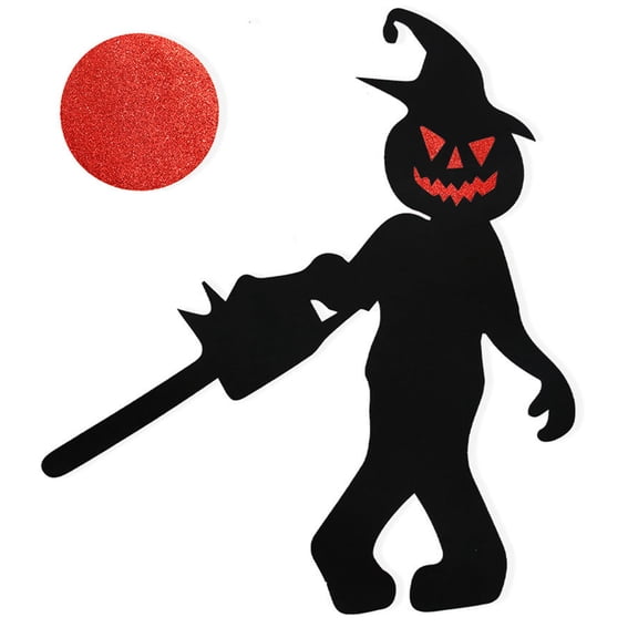 Wall Bat Halloween Decoration Set, Easy & Remove Felt Decals for Door and Window Decoration