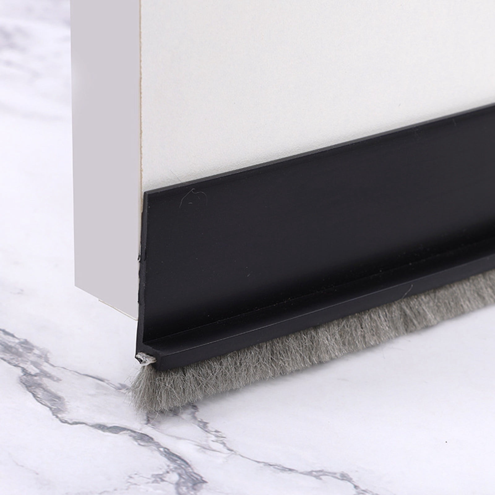 Wall to Wall Bathroom Carpet Cut to Fit Self Door Bottom Sealing Strip