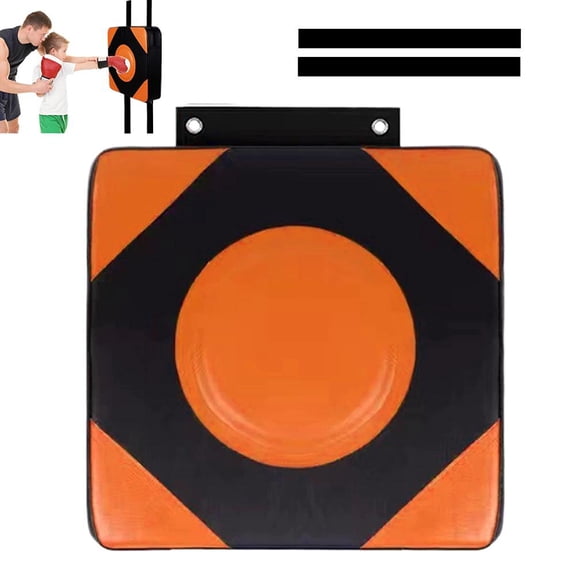 Wall Boxing Punching Pad 12x12 Silent Wall Punching Pad with Adjustable Height,PU Leather Walls Mounted Boxing Target,for Gym,Boxings Training,Gym-Goers and Office Workers Mount Bag