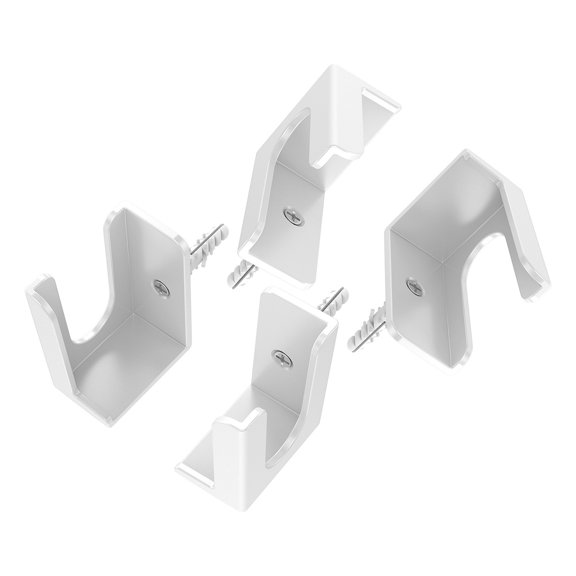 Wall Bracket For Power Strips Tablets Phones, Secure Holds Devices In Kitchens, Bathrooms,Offices On Any Surfaces