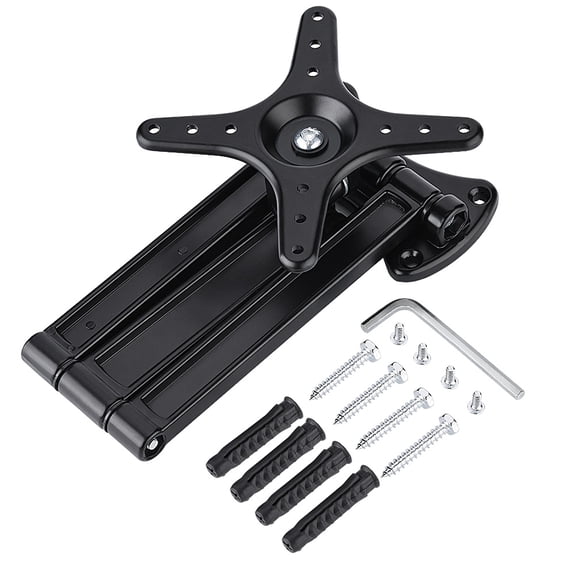 Wall Bracket Tilting Swivel Mount Stand Holder for 10-27 Inch Flat TV LED LCD Screen
