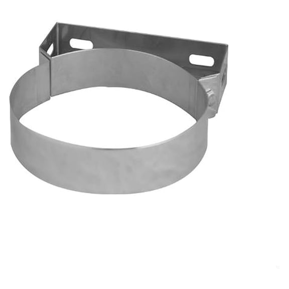 Wall Bracket for 6" Diameter 304 Stainless Steel All Fuel Class-A Double Wall Insulated Chimney Pipe