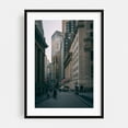 thumbnail image 1 of Wall & Broad - Manhattan New York Photography Black Framed Wall Art Print 12 x 18 inches, 1 of 8
