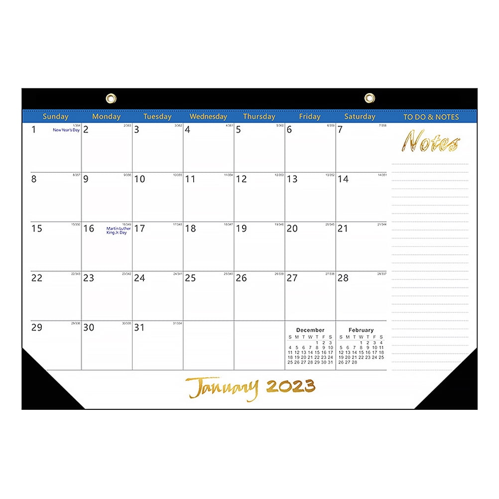Wall Calendar 2023-2024 Household English Calendar 18 Months Wall Calendar  US Holiday Calendar - Walmart.com