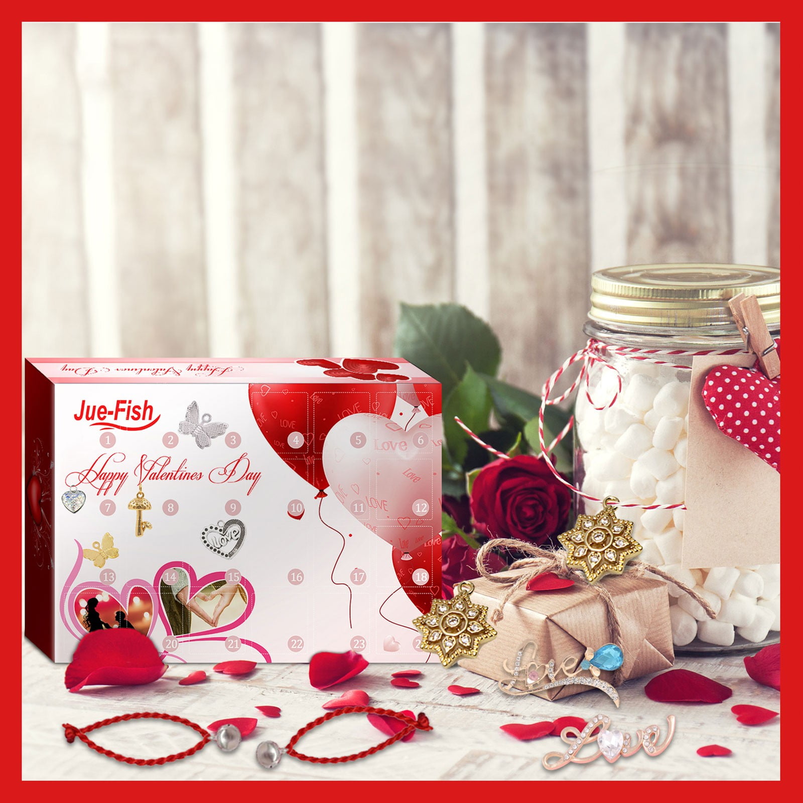 Wall Calendar 20242025,Desk calendar 20242025,Calendar 20242025,Valentine's Day DIY Jewelry