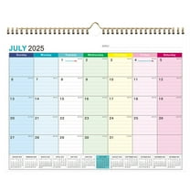 Wall Calendar 2025-2026, 18 Month Calendar July 2025-December 2026, 15" x 12", Highlight Holidays, Planning Calendar, large calendar for wall, Large Monthly Desktop Calendar Thick Paper