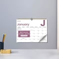 thumbnail image 1 of Wall Calendar 2025-2026 Desk Calendar, 11.5" x 14.8" Simplified 2025 Wall Calendar for Home and Office Include 18 Months January 2025 to June 2026 With Vacation Overview, 1 of 5