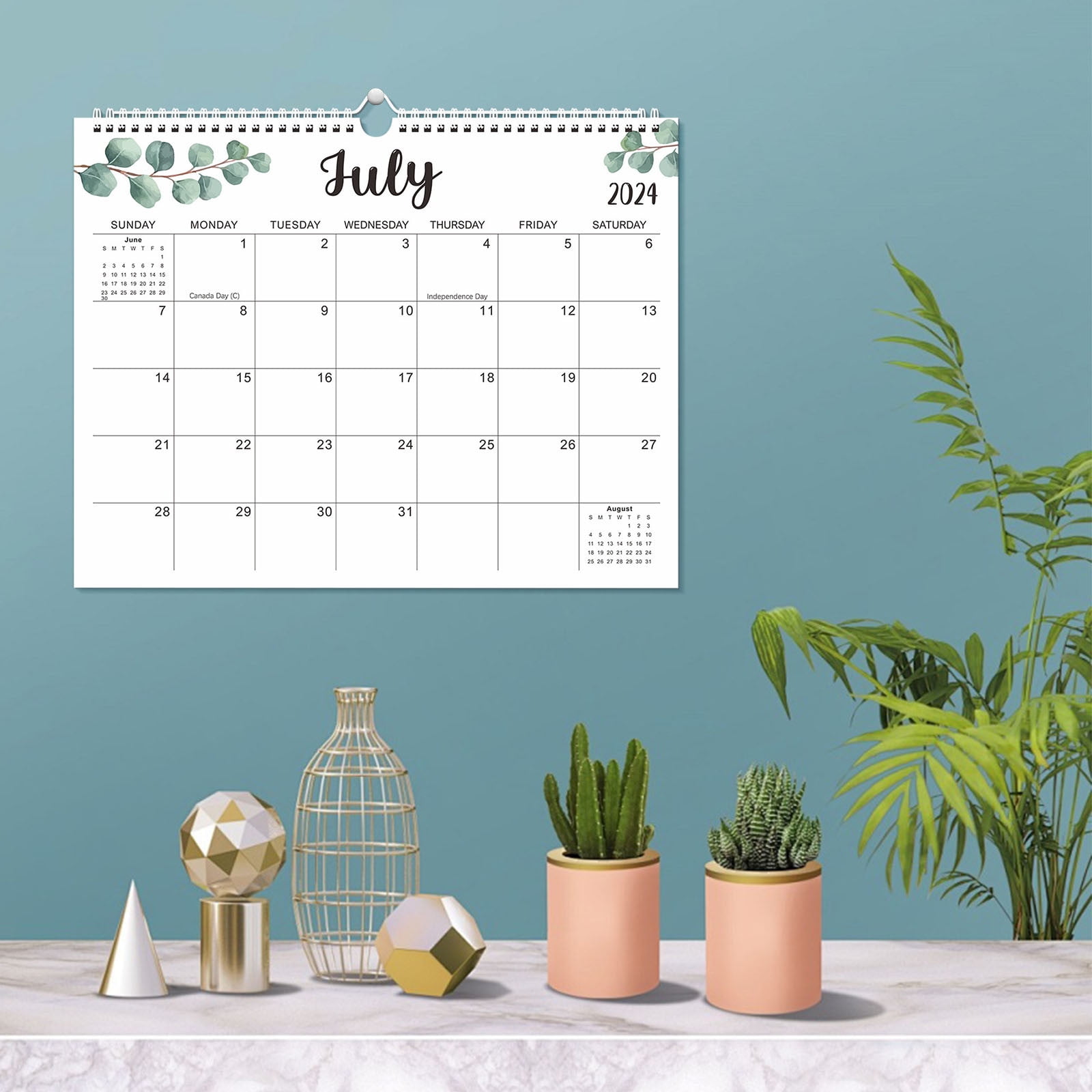 Wall Calendar 20252026, Large Monthly Desk Calendar for Home and