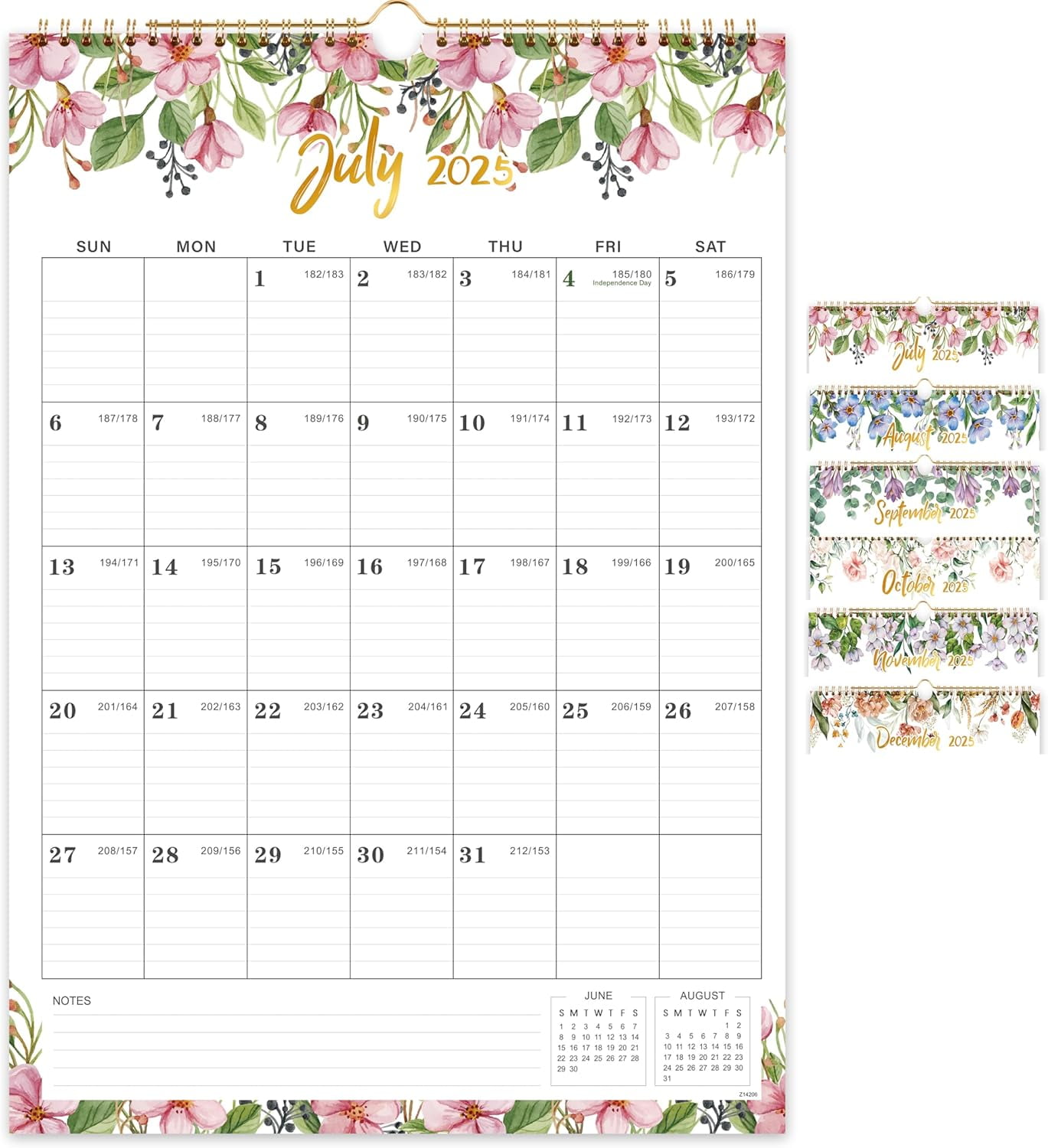 Wall Calendar 20252026 Monthly Wall Calendar 20252026, JUL 2025
