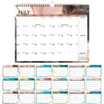Wall Calendar 2025-26 Planning Calendar Thick Paper Yearly Calendar With Multiple Holidays For Planning And Organization