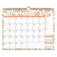 thumbnail image 1 of Wall Calendar 2026-2027 18 Month Jan. 2026 to Jun. 2027 Large Thickening To-do ＆ Notes Calendar Monthly Planner Orange Floral Design, 1 of 8