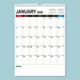 thumbnail image 1 of Wall Calendar, 2026-2027 Hanging Calendar with Multi-Country Holidays Monthly Planner Organizer Twin-Wire Binding Large Blocks for Home Office School Use, 1 of 4