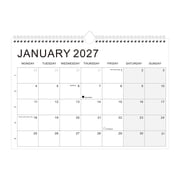 Wall Calendar 2027  2028 Jan 2027-Jun 2028, 11.81X8.27 inch Wall Hanging Monthly Calendar, 18 Month Spiral Bound Planner, Wall Mount Agenda Calendar, Home Office Hanging Planner for Daily Reminder