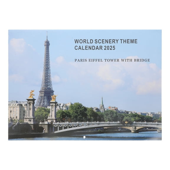 Wall Calendar Flip for Classroom Family Clear Office Travel