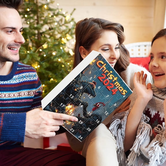 Wall Calendar Runs Mar 2025 to Oct 2026-20 Months Calendar Planner Christmas Countdown Calendar Mini Acrylic Dragon Baby Pendant Christmas Calendar Fmlxio Gift for Adults Multicolor