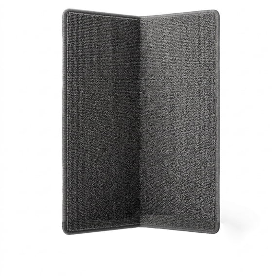 Wall Cat Scratcher, Corner Carpet Pad, Wall Mounted for Furniture, Flexible for Stairs/Couches, Vertical No-Mess Post for Claw Care, Gray