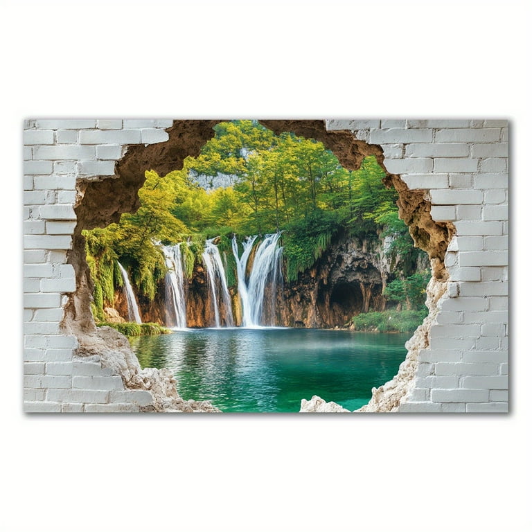 Loccor Fabric 9x6ft Green Leaves Backdrop Old Stone Wall With Ivy Spring Garden Grunge Stone Wall Greenery Photography Background Wedding Birthday Decorations Kids Photo Studio Polyester Props