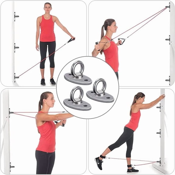 Wall Ceiling Mount Bracket for Suspension Strap Trainer, 2800lb Capacity