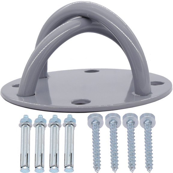 Wall Ceiling Mount Bracket for Suspension Straps Resistance Bands Battle Ropes Boxing Equipment 850lbs Capacity