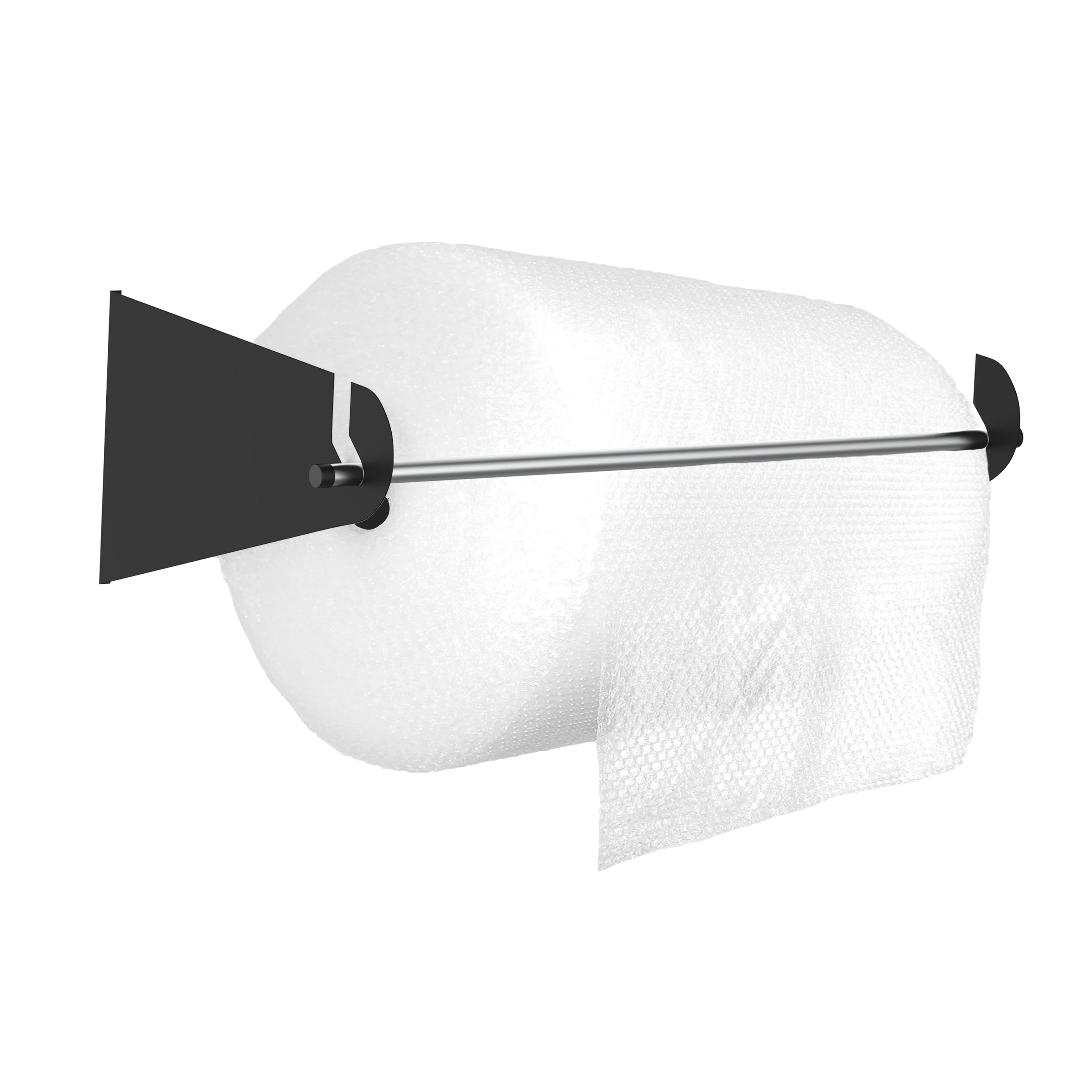 Wall/Ceiling Mount Dispenser Holder Brackets for Bubble Wrap Foam Rolls Packing