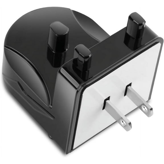 Wall Charger for Oral-B Braun Electric Toothbrush, Wireless Electric Toothbrush Wall Charger for Oral-B and Braun Most Models (Excluding IO 7/8/9/10 and Pulsonic Series) (Black)